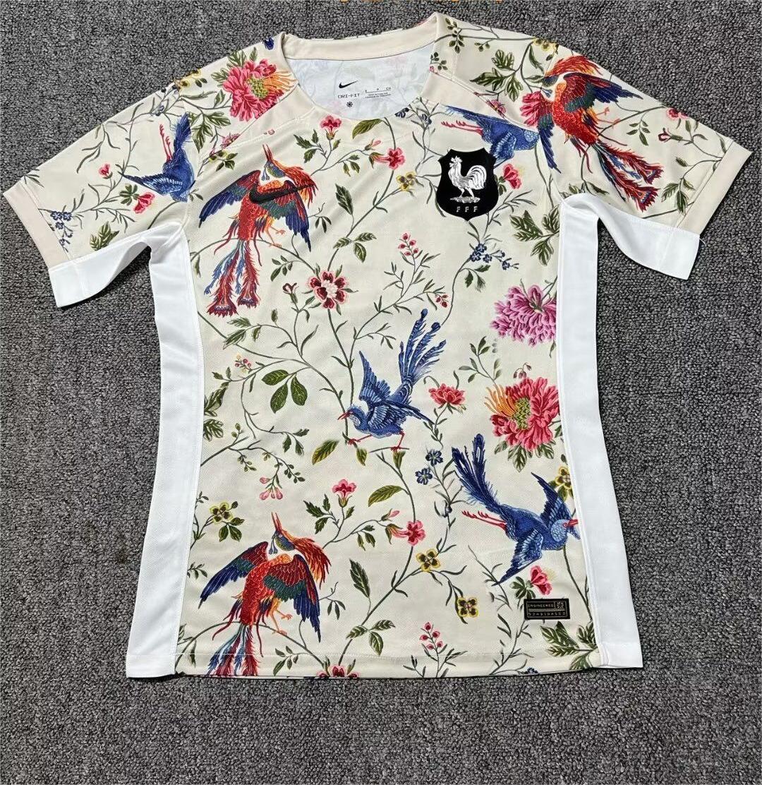 AAA Quality France 23/24 Special Flower Soccer Jersey
